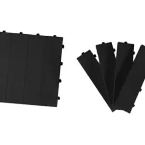 돈스텔 층간소음방지 테크타일 매트 차콜블랙 36P 셀프 흡음 방음