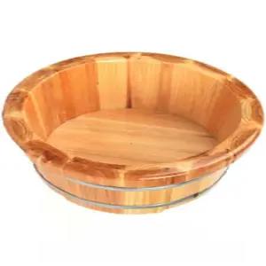 습식 편백나무 가정용 대야 히노끼 족욕통 건식 족탕기 욕조 스파 발찜질