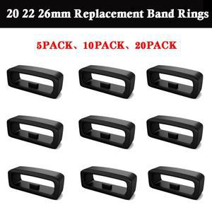 Garmin Fenix 7S 7X 7 6S 6X 6 Pro 5X 5S 5 Plus 3HR 고무 리테이너 링 용 실리콘 시계 스트랩 밴드 키퍼