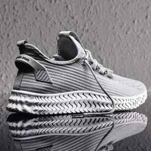 남성 발편한 런닝화 슬립온 니트 운동화