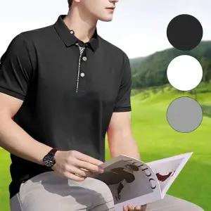 남성 카라티 데일리 무지 반팔 티셔츠 골프상의 무지카라티 쿨 골프웨어 PK