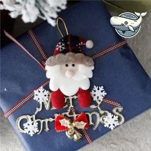 크리스마스 산타 문걸이 장식 아기 장식용품 트리장식소품
