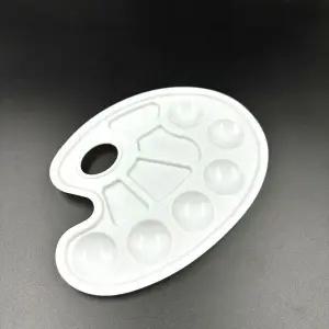 타원형 물감 팔레트 10칸 미술 파레트 파렛트