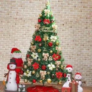 270cm 트리풀 세트 크리스마스리본 대형트리