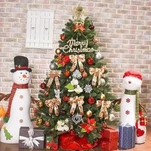 대형 크리스마스트리 크리스마스꽃