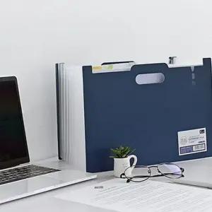 데스크 서류 보관함 확장형 문서 정리함 아코디언 수납함 사무용 파일 gVm1+6PjR