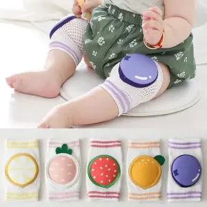 상큼과일 매쉬 미끄럼방지 아동 무릎보호대 204480 아기무릎보호대 유아무릎보호대 아기무릎쿵