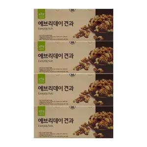 [셀러허브]오하루 자연가득 에브리데이 견과 20g x 25개입 x 4박스 (S46779517)