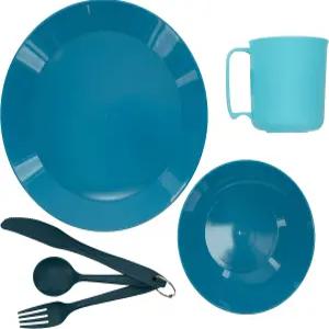 하이킹 캠핑 배낭여행 및 야외 생존을 위한 메쉬 백 BPA 프리 건축 식사 도구가 포함된 ustPackWare 식기