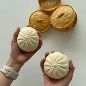 모찌말랑이 만두 주물럭 놀이 말랑이 스퀴시 스트레스 볼 미니 모찌 촉감 만두볼 스트레스해소 인형