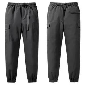 패딩바지 남성 덕다운 조거 팬츠 신축성있는 오리털바지