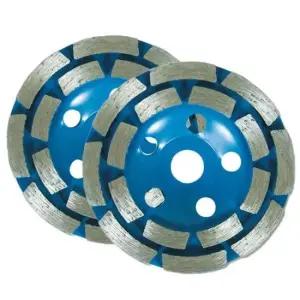 콘크리트연마 도끼다시 석재 4인치 더블 평컵플러스