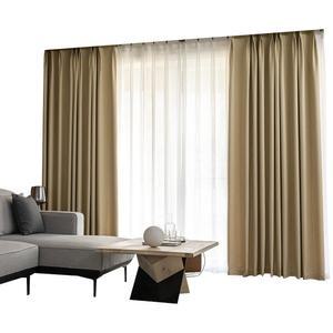 방음커튼 암막커튼 그레이 면 가림막 북유럽풍 모던 마 커튼 거실 심플 식 방음 원단