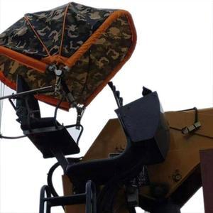 카고크레인 집게차 조정석 햇빛가리개 접이식