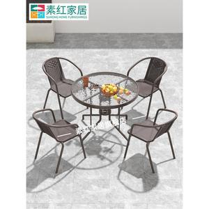 야외테이블 카페 테라스 6인 4인 의