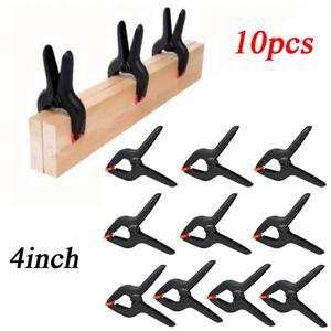 10pcs 4 인치 A-클립 목공 스프링 사진 배경 천 플라스틱 나일론 클램프 고정 도구