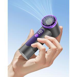 AGEYOU 휴대용 선풍기, 4000mAh 충전식 터보 개인용 미니 여행용 포켓 디자인, 콘서트, 스포츠 경기, 캠핑, 하이킹, 여름철 여성을 위한 최고의 선물