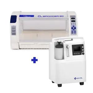 curadle O2 펫 브루더 90 산소방 + 벳펠 산소발생기