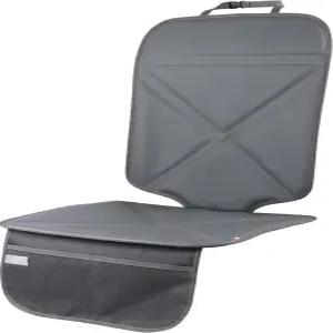 비아비트 카시트 프로텍터 가죽 방수 안전 시트 커버 두꺼운 패드와 2개의 큰 포켓 내구성 킥 매트 포함 딥