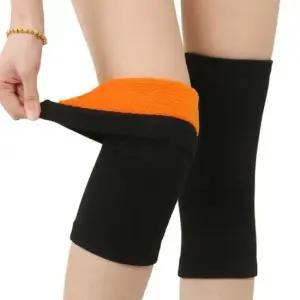 기모무릎보호대 겨울 방한용품 기모 스판 무릎보호대 융털 레그워머