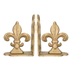 협동 장식 금속 플뢰르 드 리스 부켄드 골드 2종 세트