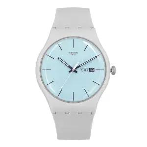 [하프클럽/스와치]스와치 SO29M702 ESSENTIALS BLUEBERRY SKY 공용 우레탄시계