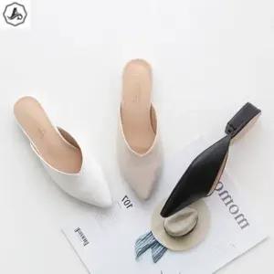 [애슬릿] 스틸레토 뮬 데일리 여성 구두 슬리퍼 블로퍼