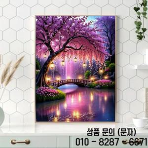 1000피스 벚꽃과 등불 종이 퍼즐   성인을 위한 대형 게임 가족 상호작용에 적합 장식 브