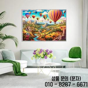 열기구 500/300/120 조각 직소 퍼즐 게임룸 침실 거실을 위한 도전적인 가족 활동