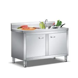 스텐 싱크대 야외 간이 개수대 세면대 주방 식당 세척