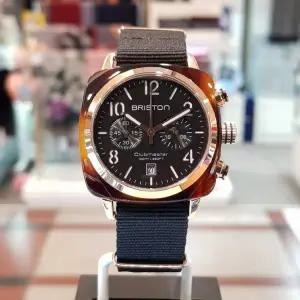 [대구백화점] [브리스톤]클럽마스터 크로노그래프 나토시계(410P1NB)