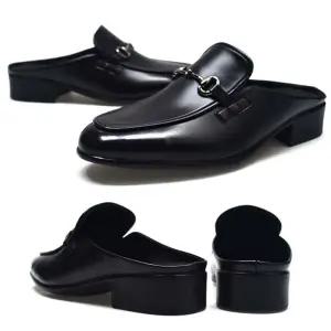 캐주얼 남자 뮬구두 블로퍼 실내화 정장 신발