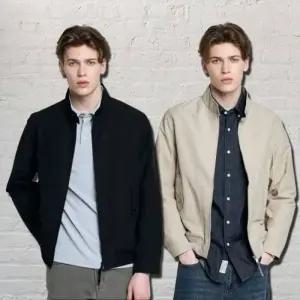 백화점 헤지스 263컬러 택1 남성 헤링턴 면혼방 캐주얼 점퍼 HZJU6A201