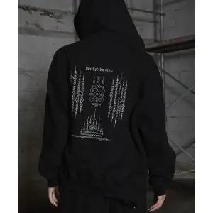 매장정품 ANIV BIZ TRACK HOODIE ZIP-UP BLACK