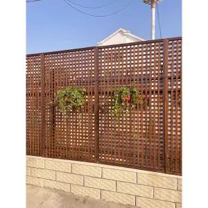방부목 파티션 야외 정원 펜스 우드 발코니 옥상