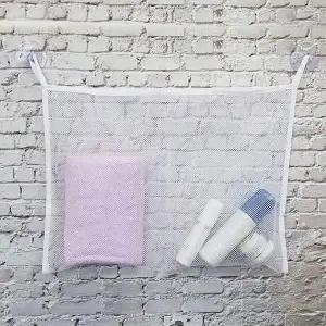 욕실수납망 메쉬 물빠짐 망사 파우치