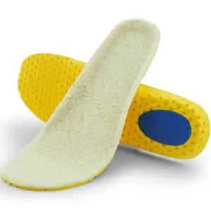 양털 남성용 보온깔창 신발깔창 겨울 써포터