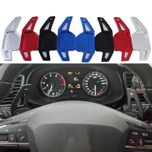 시트 Leon Cupra 5F Ibiza 6F Arona Ateca ST Alhambra 알루미늄 스티어링 휠 패들 시프터 익스텐션 2PCS