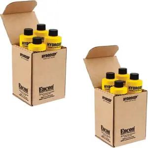 엔콘 세이프티 프로덕츠 하이드로셉 정수 처리 첨가제 안약 스테이션 2팩 (4개 케이스)