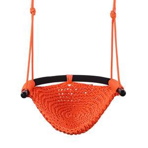 그물 그네 해먹 테라스 세트 실외 체어 의자 빨간색 흔들 1 스윙