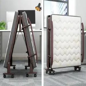 이동식 침대 접이식 싱글 튼튼(1) 1인용 휴대용 베드 낮잠