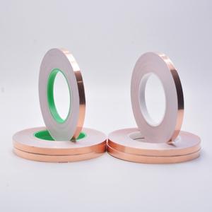 20m 이중 전도성 구리 호일 테이프 EMI 차폐 접착제 방지 스트립(일렉트릭 기타용)