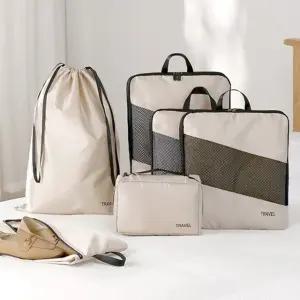 여행용 파우치 트래블백 지퍼백 6종세트 Bcb7+3tJv