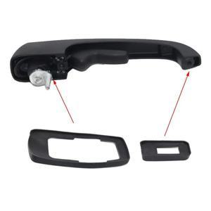 VW TRANSPORTER T3 79-92 고무 씰 패드 용 외부 왼쪽 및 오른쪽 전면 도어 핸들 중앙 잠금 수리 키트 25183