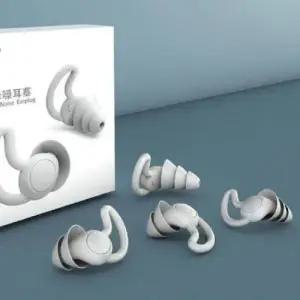 수면용귀마개 소음방지 2단 3단 우산형 이어플러그 실리콘 귀마개