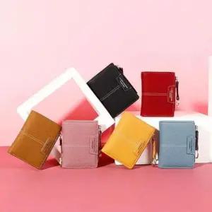 예쁜반지갑 클래식 모던 여성 컬러플 패션 반지갑 학생 성인 지갑