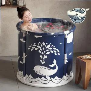 1인욕조 간편 접이식 1인 미니 욕조 이동식 반신욕조