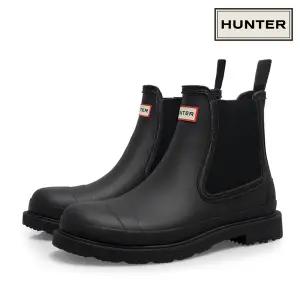 [헌터] 남성 첼시 코만도 레인부츠 블랙 MFS9016RMA-BLK