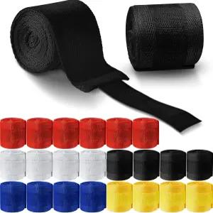 정킨 12쌍 98.4인치 복싱 핸드랩 생일 파티 선물 멕시코 스타일 MMA 남성 레슬링 장식용 스트레치