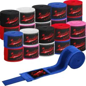 제나이 10쌍 엘라스틱 180인치 복싱 핸드 랩 벌크 무술 손목 남성용 킥복싱 MMA 무에타이 보호 5가지 색상